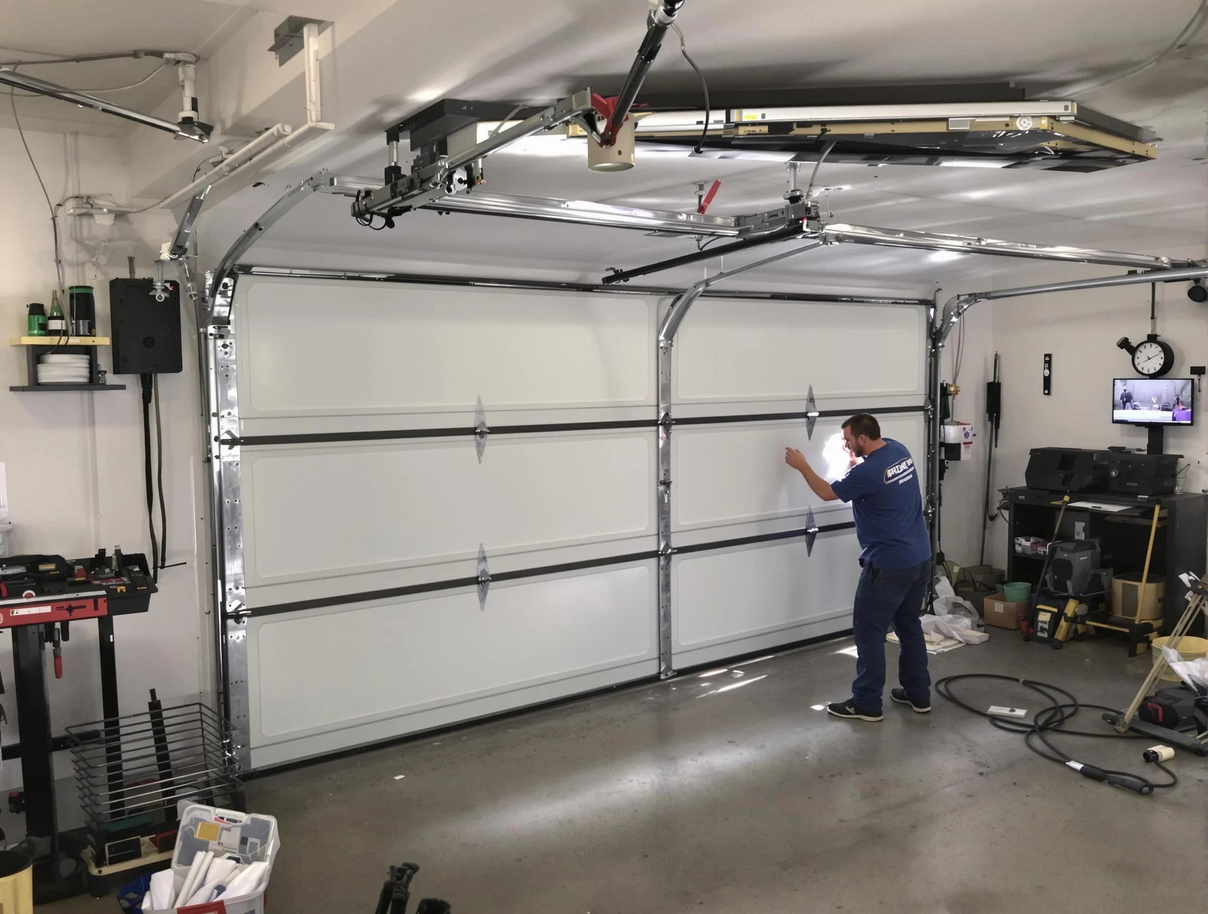 Professional garage door repair service by Bridgewater Garage Door Repair in Bridgewater