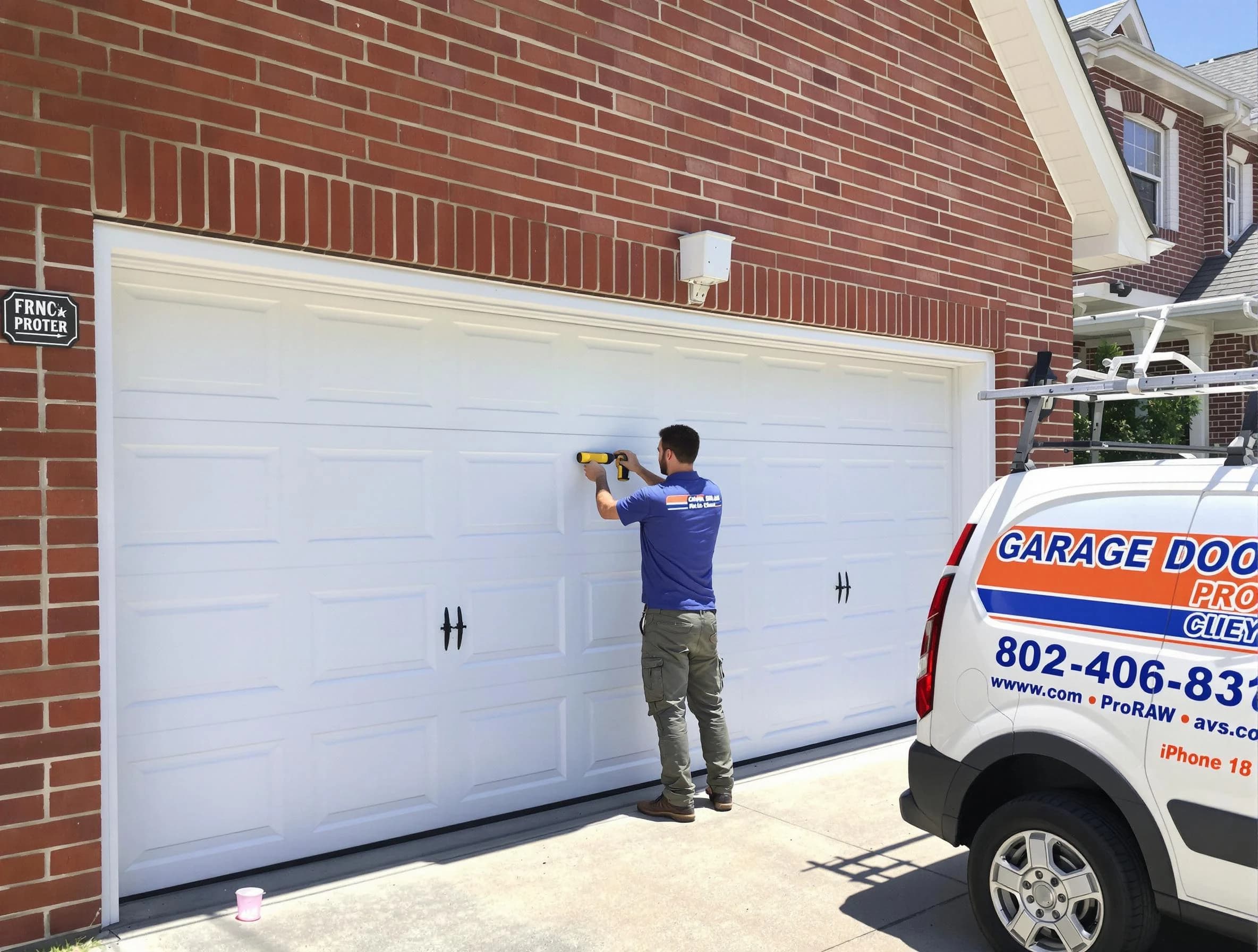 Local garage door repair service by Bridgewater Garage Door Repair in Bridgewater