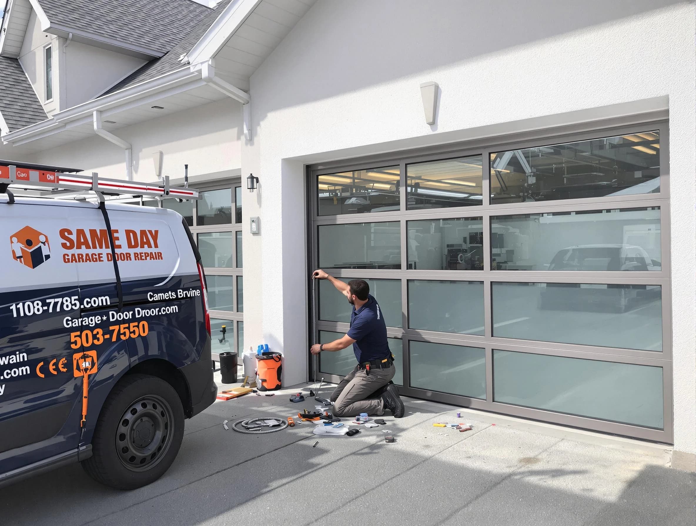 Same-day garage door repair service by Bridgewater Garage Door Repair in Bridgewater